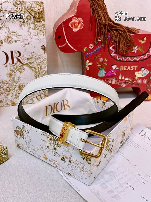 Dior belt 25mmX90-115cm 8L (27)