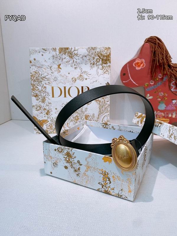 Dior belt 25mmX90-115cm 8L (3)