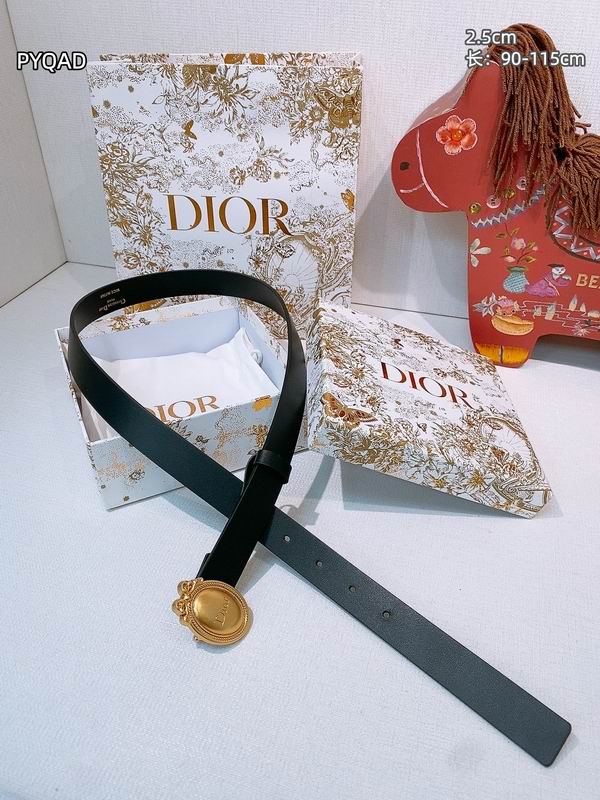 Dior belt 25mmX90-115cm 8L (4)