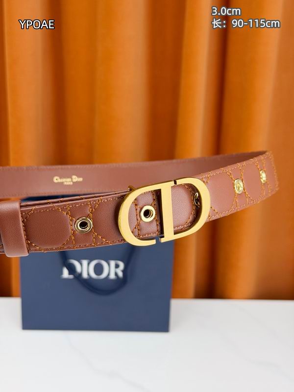 Dior belt 30mmX90-115cm 8L (10)
