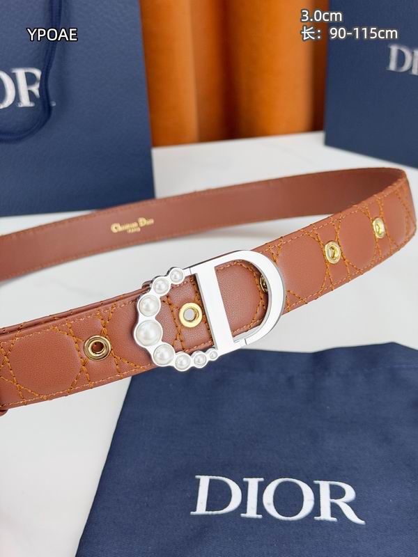 Dior belt 30mmX90-115cm 8L (22)