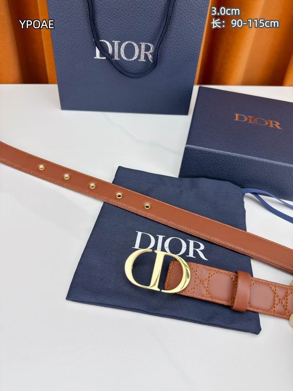 Dior belt 30mmX90-115cm 8L (4)