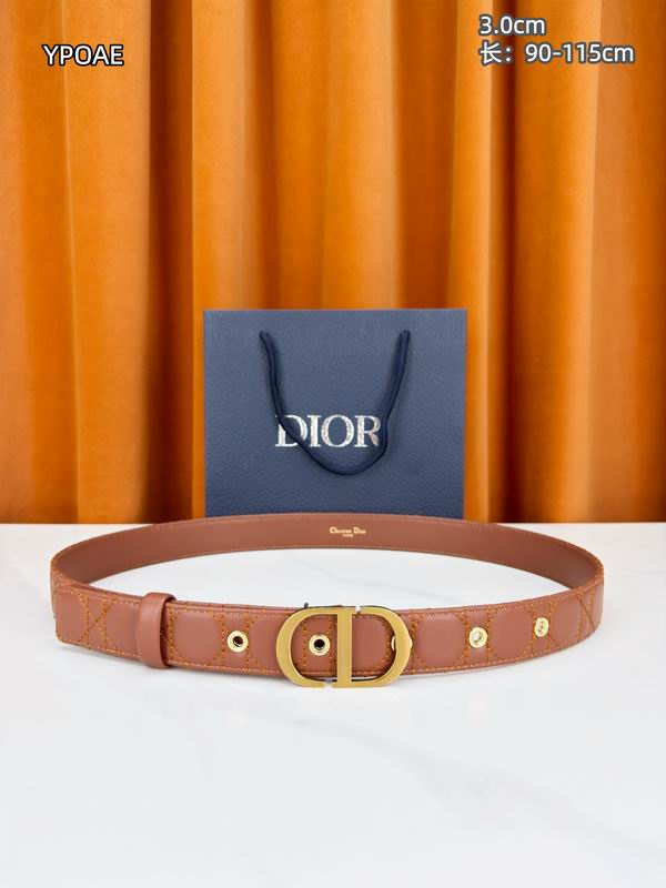 Dior belt 30mmX90-115cm 8L (9)