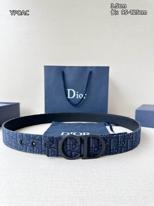 Dior belt 35mmX95-125cm 8L (101)