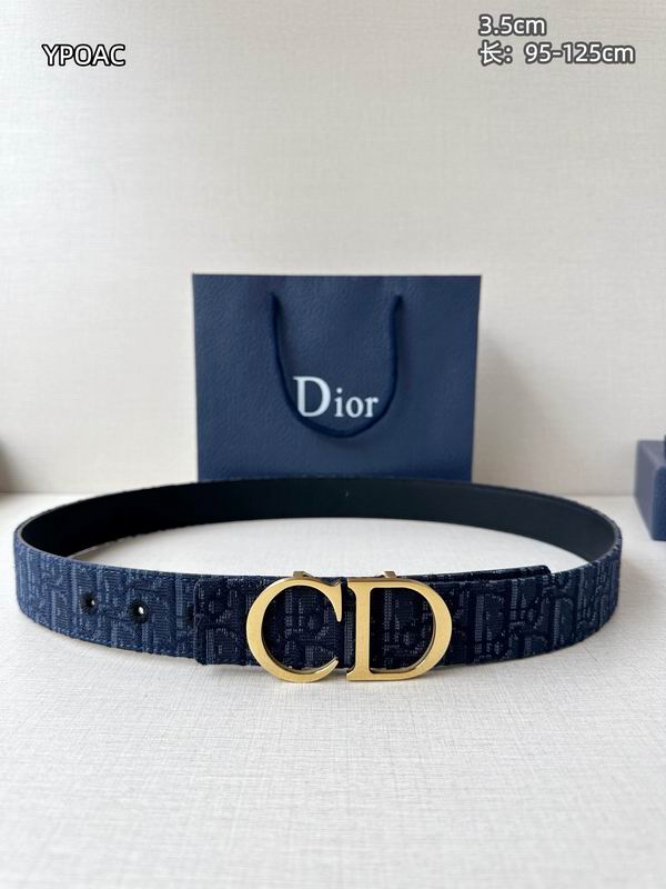 Dior belt 35mmX95-125cm 8L (105)