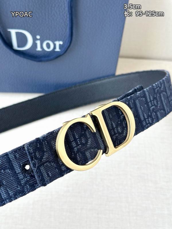 Dior belt 35mmX95-125cm 8L (106)