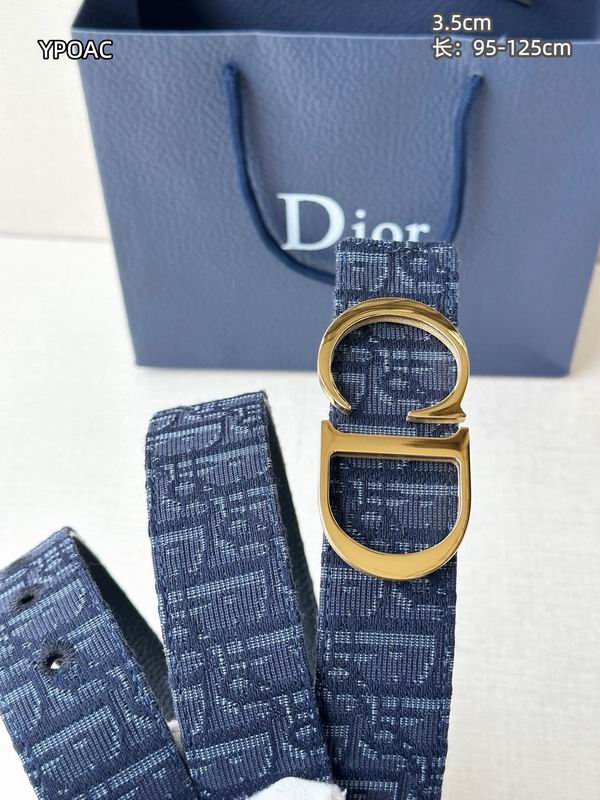 Dior belt 35mmX95-125cm 8L (107)
