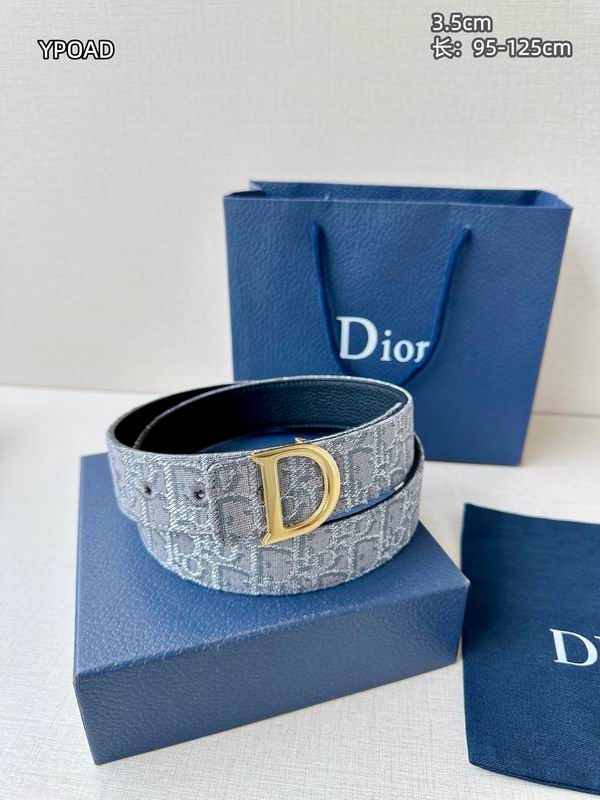 Dior belt 35mmX95-125cm 8L (28)