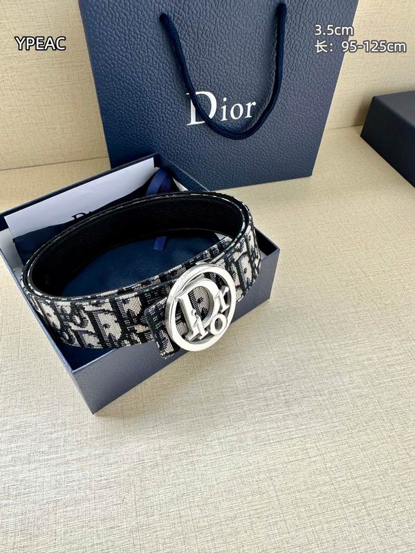 Dior belt 35mmX95-125cm 8L (42)