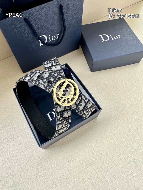 Dior belt 35mmX95-125cm 8L (46)