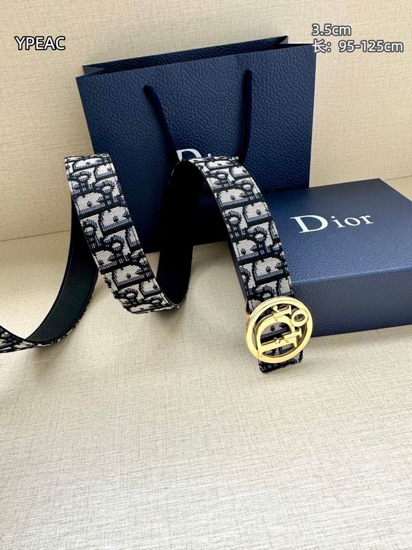 Dior belt 35mmX95-125cm 8L (48)