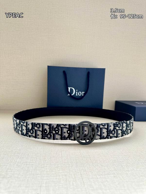 Dior belt 35mmX95-125cm 8L (49)
