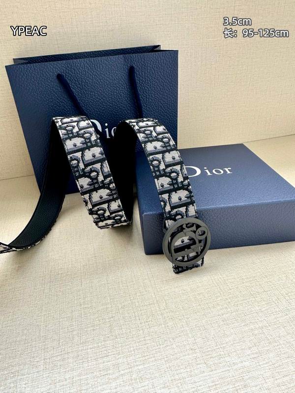Dior belt 35mmX95-125cm 8L (52)