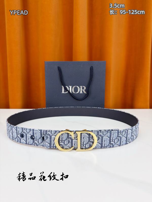 Dior belt 35mmX95-125cm 8L (59)