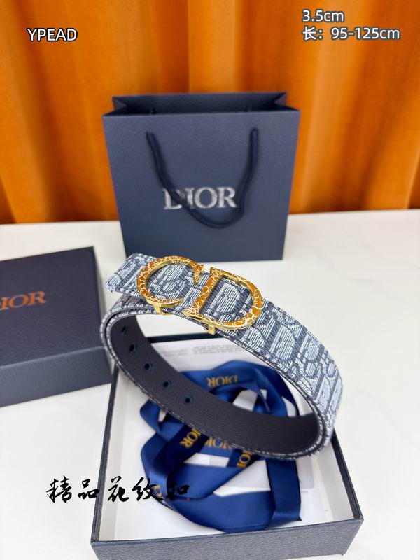 Dior belt 35mmX95-125cm 8L (60)