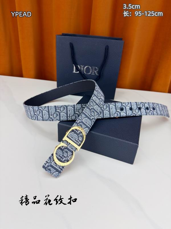 Dior belt 35mmX95-125cm 8L (61)