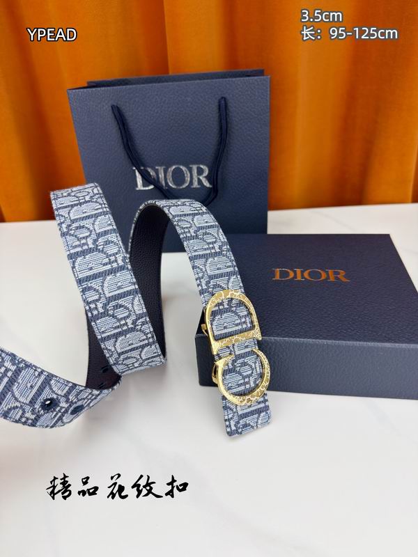 Dior belt 35mmX95-125cm 8L (62)