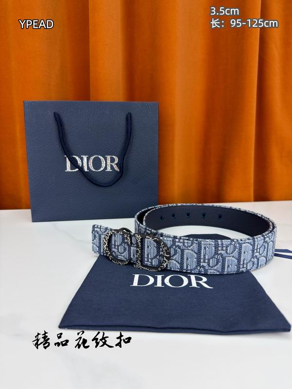 Dior belt 35mmX95-125cm 8L (69)