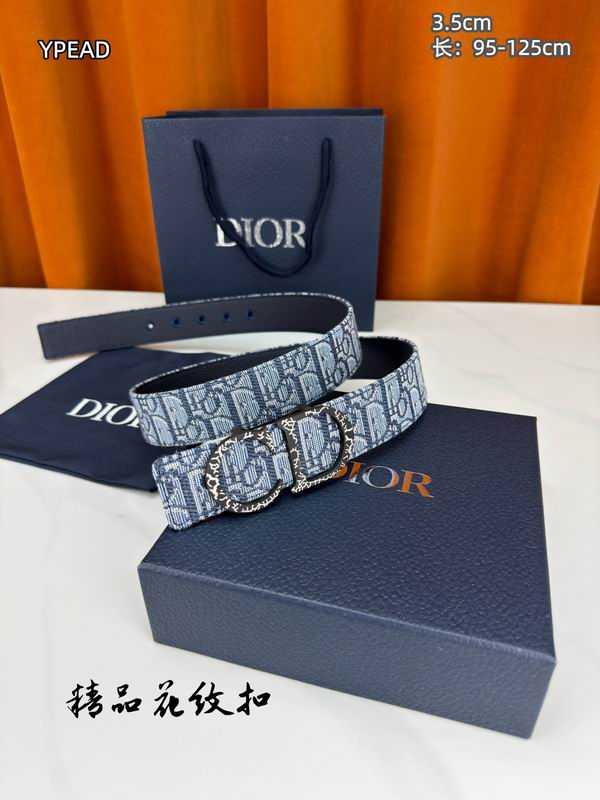 Dior belt 35mmX95-125cm 8L (70)