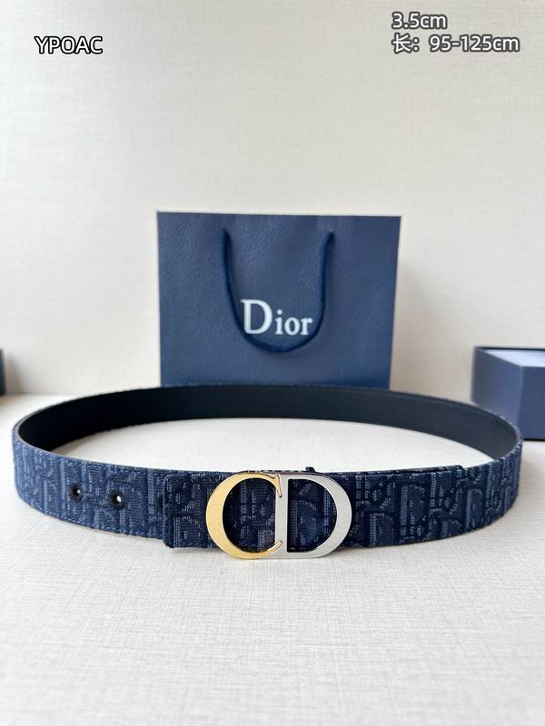 Dior belt 35mmX95-125cm 8L (77)