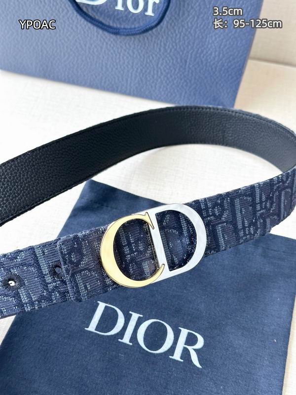Dior belt 35mmX95-125cm 8L (78)