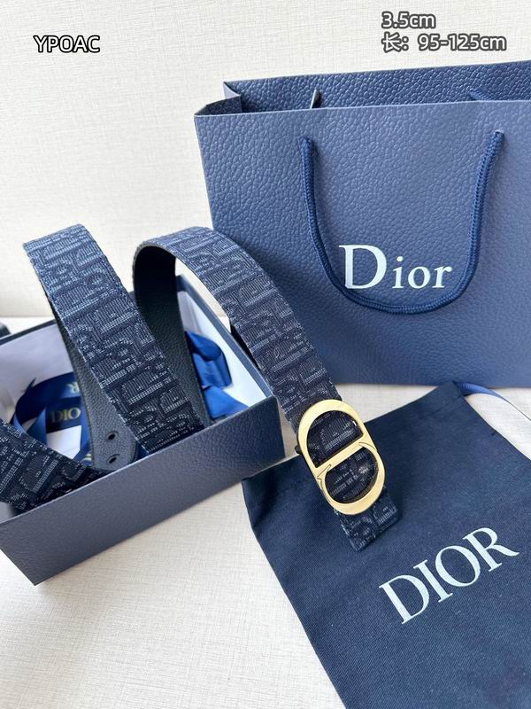 Dior belt 35mmX95-125cm 8L (87)