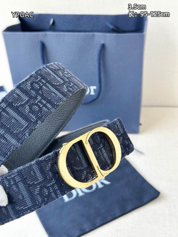 Dior belt 35mmX95-125cm 8L (88)