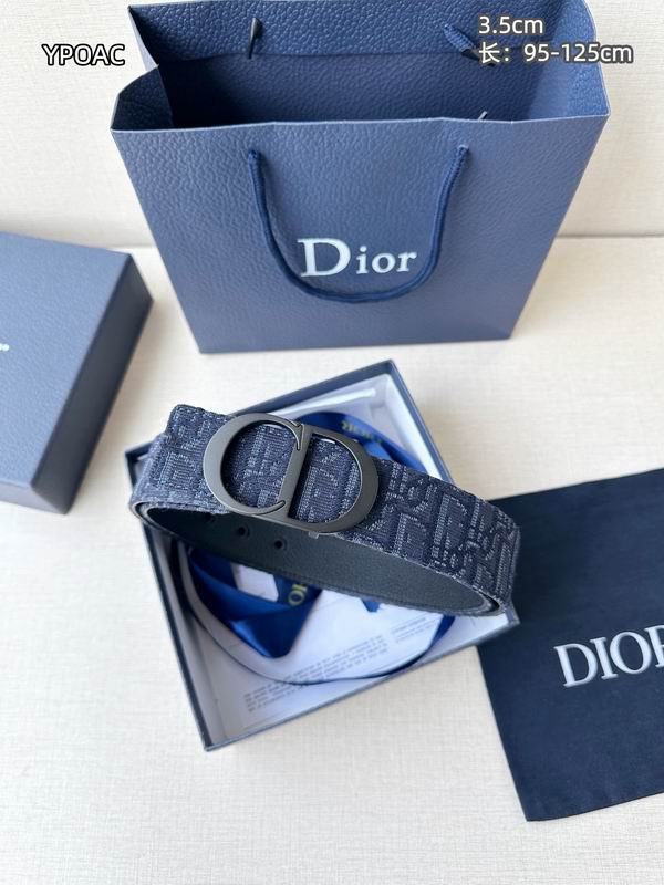 Dior belt 35mmX95-125cm 8L (90)