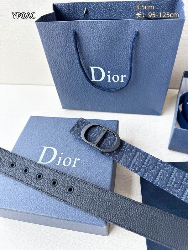 Dior belt 35mmX95-125cm 8L (92)