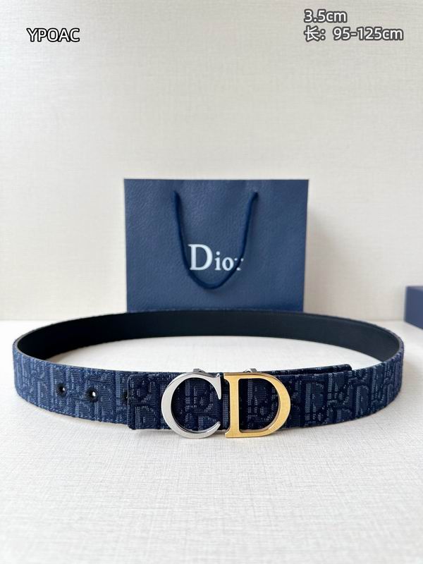 Dior belt 35mmX95-125cm 8L (93)