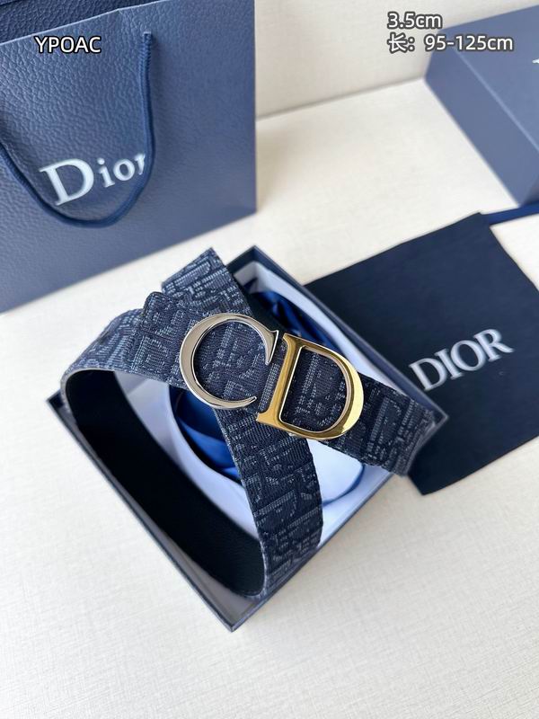 Dior belt 35mmX95-125cm 8L (94)