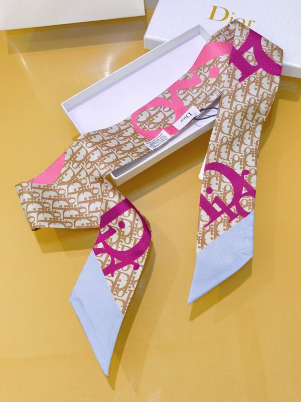 Dior silk ribbon 6X105cm E21 (10)