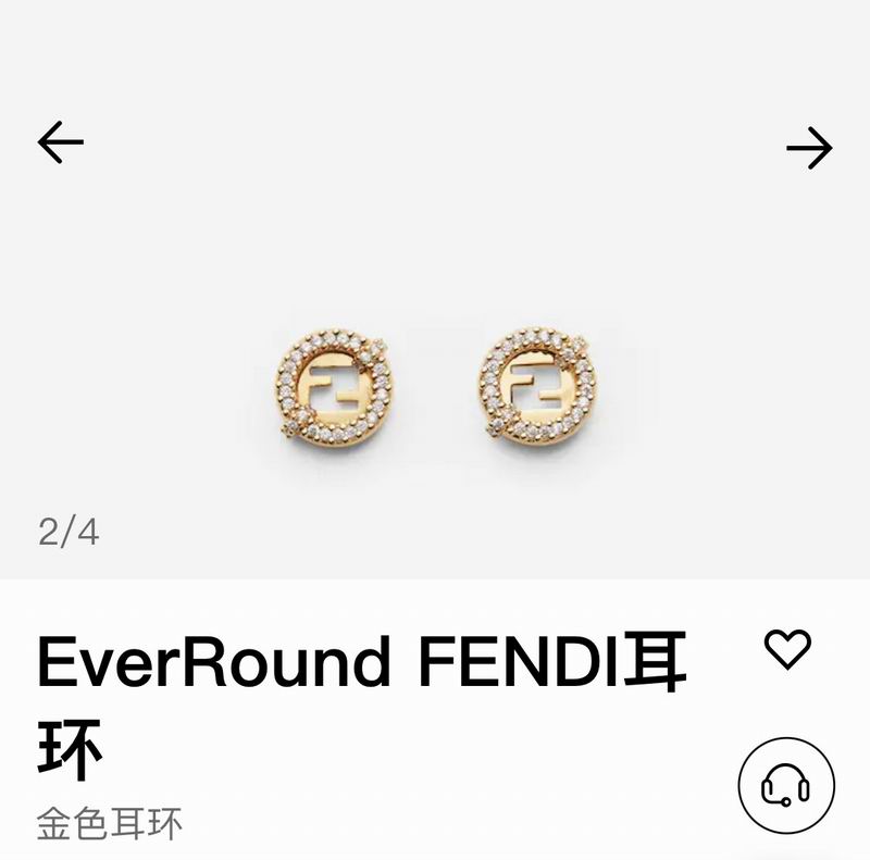 Fendi Earring 03yxs08 (4)