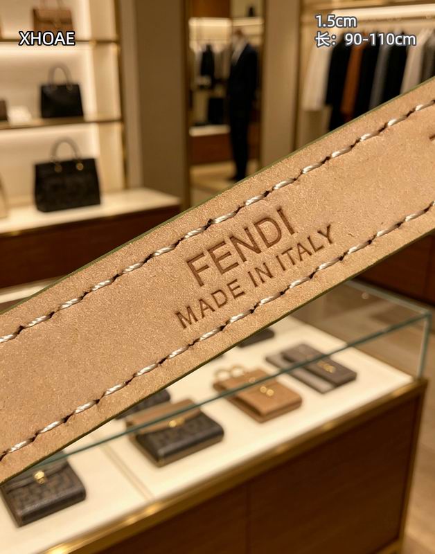 Fendi belt 15mmX90-110cm 8L (8)
