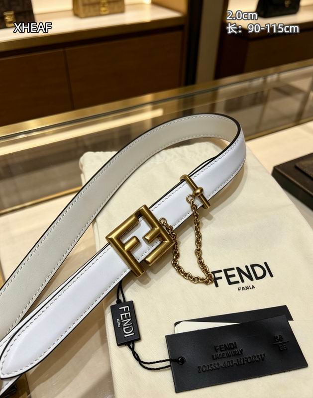 Fendi belt 20mmX90-115cm 8L (8)