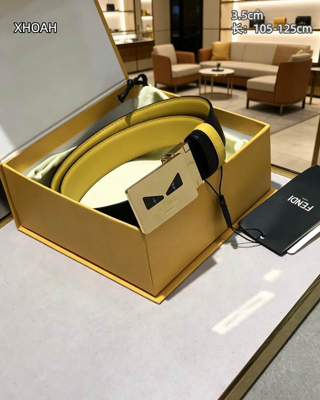 Fendi belt 35mmX105-125cm 8L (4)