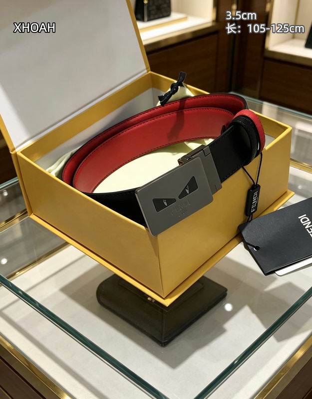 Fendi belt 35mmX105-125cm 8L (8)