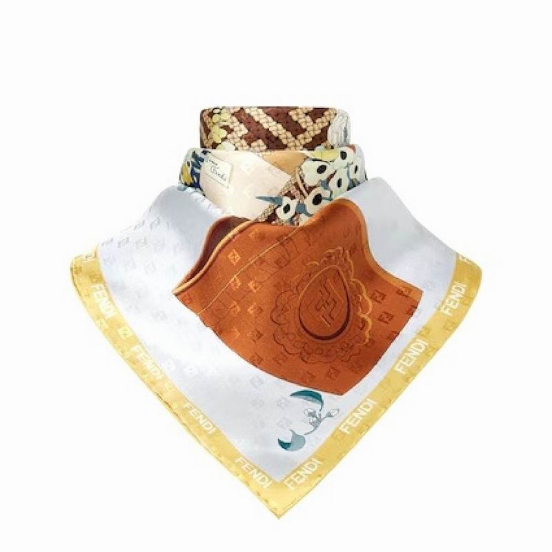 Fendi silk scarf hm (12)