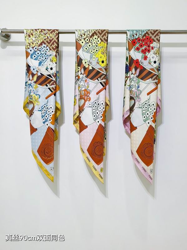 Fendi silk scarf hm (13)