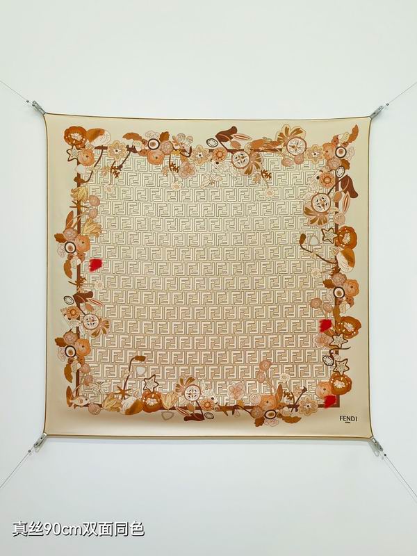 Fendi silk scarf hm (14)