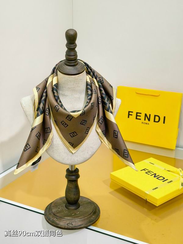 Fendi silk scarf hm (22)