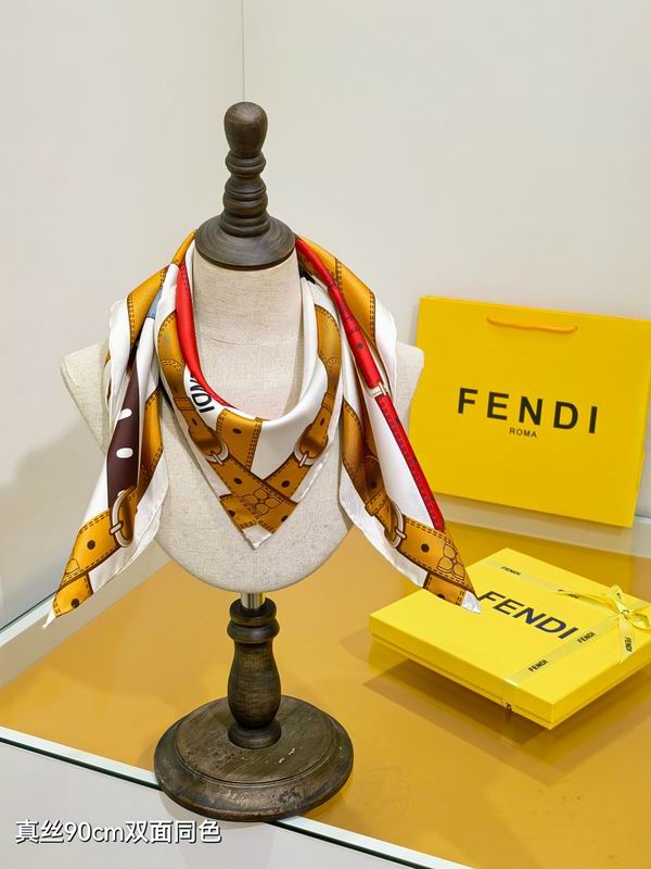 Fendi silk scarf hm (3)