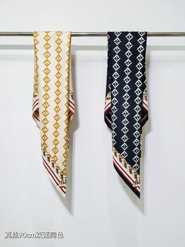 Fendi silk scarf hm (42)