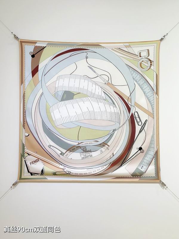 Fendi silk scarf hm (43)