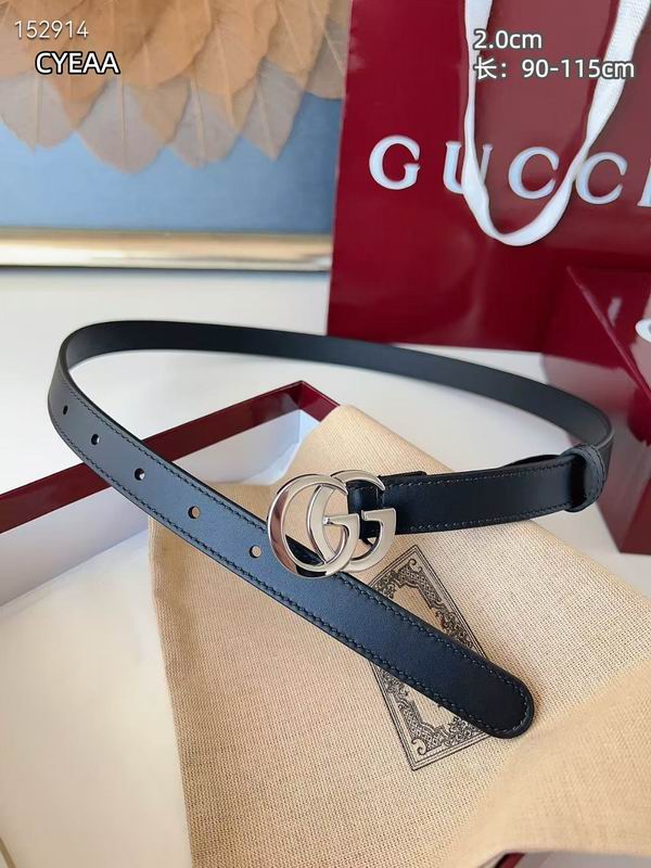 Gucci belt 20mmX90-115cm 8L (1)