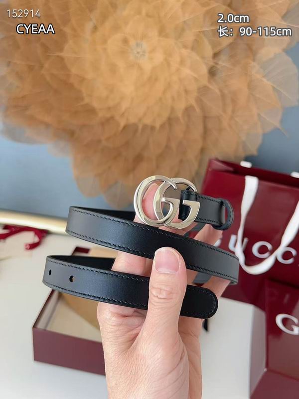 Gucci belt 20mmX90-115cm 8L (2)