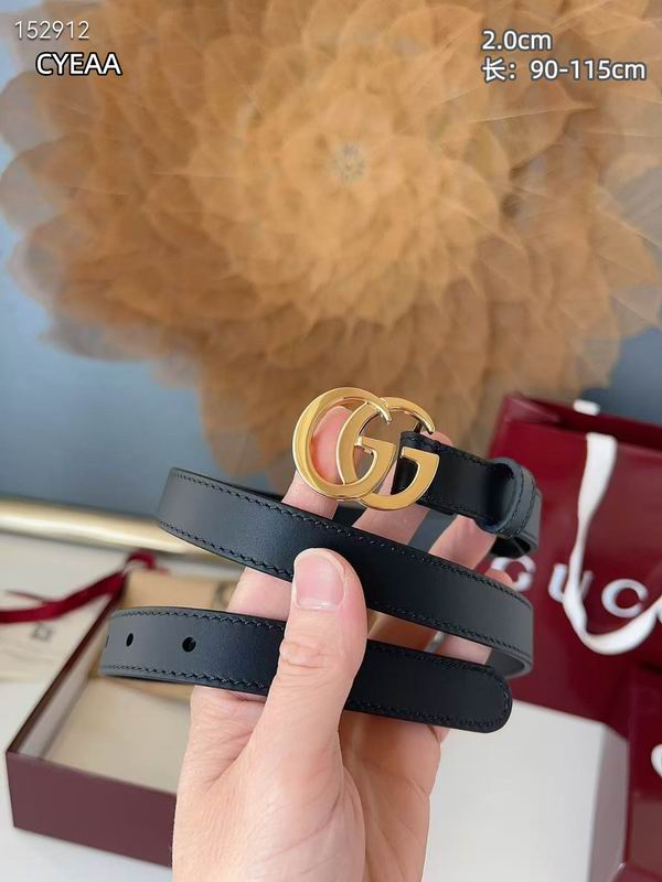 Gucci belt 20mmX90-115cm 8L (5)