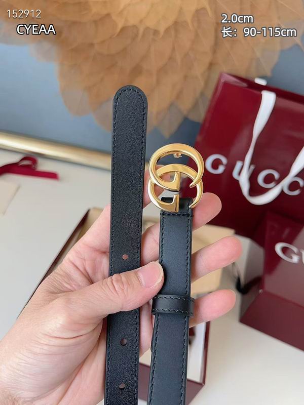 Gucci belt 20mmX90-115cm 8L (7)