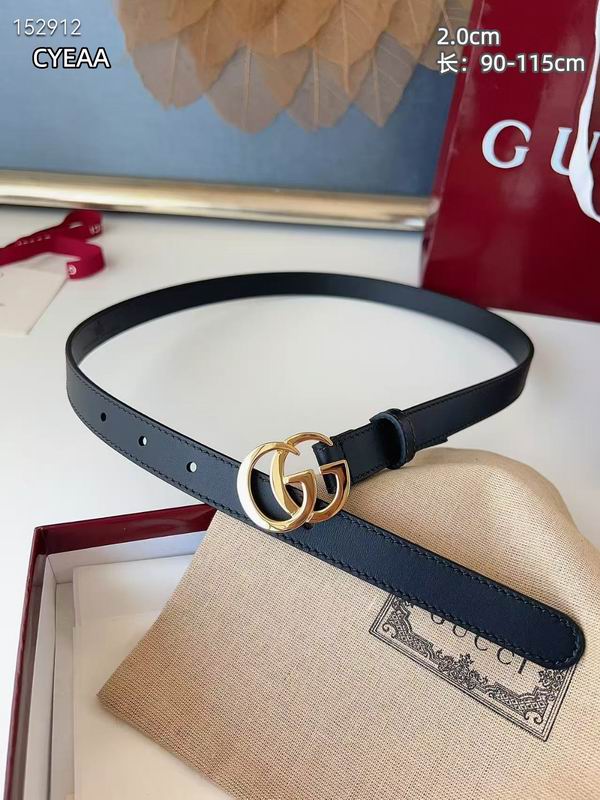 Gucci belt 20mmX90-115cm 8L (8)