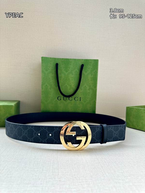 Gucci belt 38mmX95-125cm 8L (1)